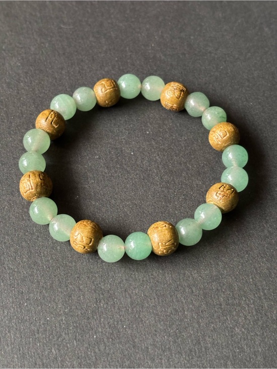 Karmaology Jewelry - Karmalogy Green Aventurine Lucky Karma Bracelet